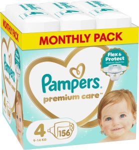 Pampers Pieluchy Premium Care 4, 9-14 kg, 156 szt. x2 2