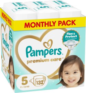 Pampers Pieluchy Premium Care 5, 11-16 kg, 132 szt. x2 2