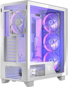 Obudowa Modecom Obudowa Modecom Perun Apex ARGB biała + Chłodzenie CPU Modecom Volcano 0C T200 120 białe 5
