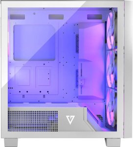 Obudowa Modecom Obudowa Modecom Perun Apex ARGB biała + Chłodzenie CPU Modecom Volcano 0C T200 120 białe 6