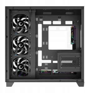 Obudowa Rampage Obudowa Rampage Sealite 7xFan ARGB Czarna + Chłodzenie CPU Rampage Octagon B70 Czarne 10