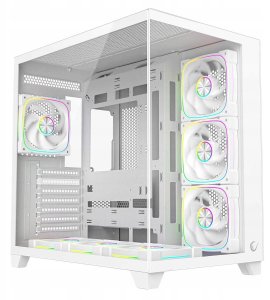 Obudowa Rampage Obudowa Rampage Sealite 7xFan ARGB Biała + Chłodzenie CPU Rampage Octagon B70 Białe 3