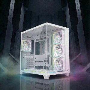 Obudowa Rampage Obudowa Rampage Sealite 7xFan ARGB Biała + Chłodzenie CPU Rampage Octagon B70 Białe 4