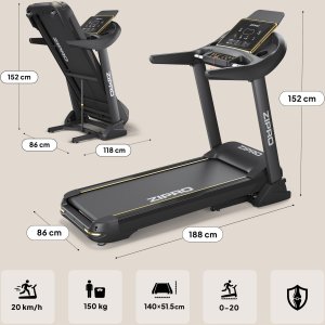 Bieżnia Zipro Pacemaker Gold + Smar Zipro 250 ml 8