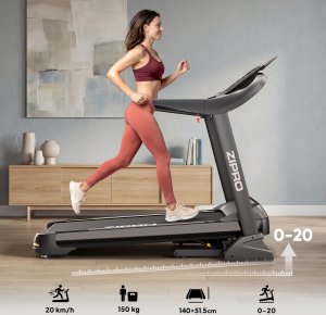 Bieżnia Zipro Pacemaker Black + Smar Zipro 250 ml 10