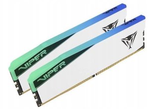 Pamięć Patriot Viper Elite 5 RGB, DDR5, 32 GB, 6000MHz, CL30 (PVER532G60C30KW) + Obudowa XYZ PC GEAR Quantum ARGB biała (X-CS-QUANTUM-W) 7