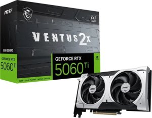 Karta graficzna MSI GeForce RTX 5060 Ti Ventus 2X OC Plus 8GB GDDR7 DLSS4+ MSI Forge GK320 Red switch 6