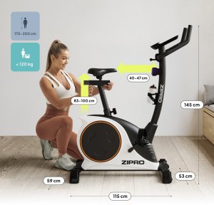 Rower stacjonarny Zipro Nitro RS + Pas wyszczuplający 15