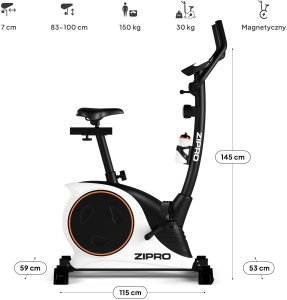 Rower stacjonarny Zipro Nitro RS + Pas wyszczuplający 19