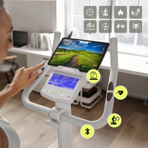 Rower stacjonarny Zipro Rave White + Pas wyszczuplający 13