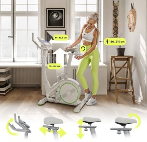 Rower stacjonarny Zipro Rave White + Pas wyszczuplający 10