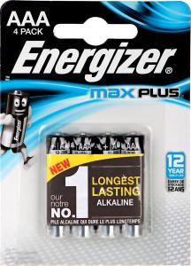 Energizer Bateria Max Plus AAA / R03 4 szt. 2