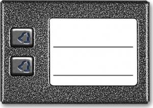 ACO ACO CDN-2NP ST Podświetlany panel listy lokatorów z 2 przyciskami 1