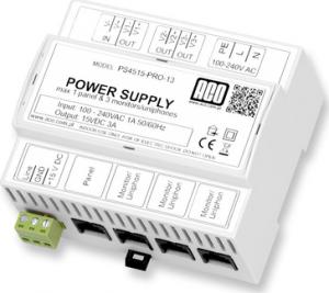 ACO ACO PS45-15-PRO-13 Zasilacz video DIN 15V, 3A 1