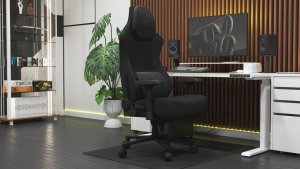 Fotel Secret Gear Gaming Chair FX1 Black + Podkładka Secret Gear Carpet Diem XD-2 4