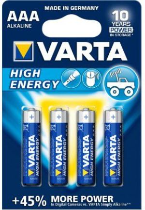 Varta Bateria High Energy AAA / R03 40 szt. 1