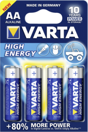 Varta Bateria High Energy AA / R6 200 szt. 1