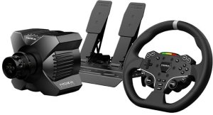 Kierownica MOZA Kierownica MOZA Zestaw gamingowy - baza R3 + kierownica ES + pedały SRP-Lite + zaciski Moza Racing R3 RS074 (RS074) + MOZA Pedał sprzęgła Racing SR-P Lite RS19 do R3/R5 3