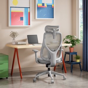 Krzesło biurowe SENSE7 Moyo szare + kabel usb 10