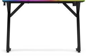Biurko SENSE7 Volt RGB 120 czarne + kabel usb 3