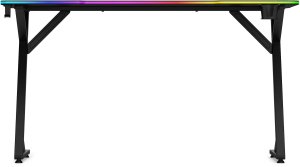 Biurko SENSE7 Volt RGB 140 czarne + kabel usb 3