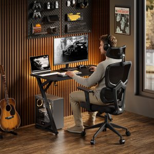 Biurko SENSE7 Vamo 120 czarne+ kabel usb 5