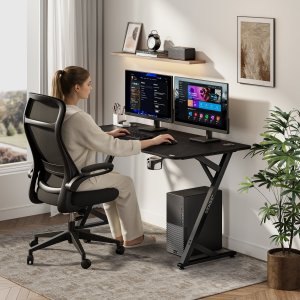 Biurko SENSE7 Vamo 140 czarne+ kabel usb 6