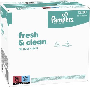 Pampers Chusteczki nawilżane FreshClean 24x80szt. 3