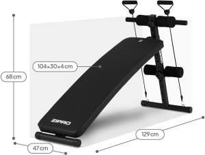 Zipro Slant + Gym Straps 14