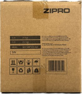 Zipro ROUND 24 kg + Gym Straps 14
