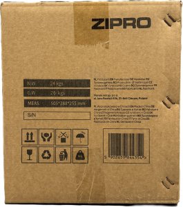 Zipro ROUND 24 kg + Gym Straps 3