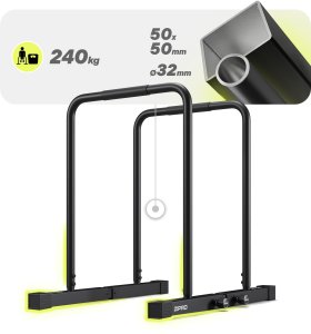 Zipro Deepdip + Gym Straps 8