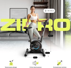 Rower stacjonarny Zipro One S Blue + Uchwyty do Pompek 4