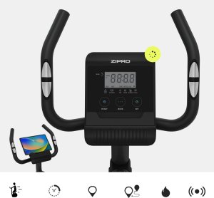 Rower stacjonarny Zipro Beat + Uchwyty do Pompek 8