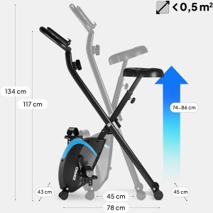 Rower stacjonarny Zipro Future X + Uchwyty do Pompek 5