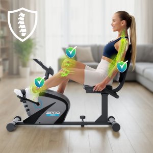 Rower stacjonarny Zipro Vision + Uchwyty do Pompek 4