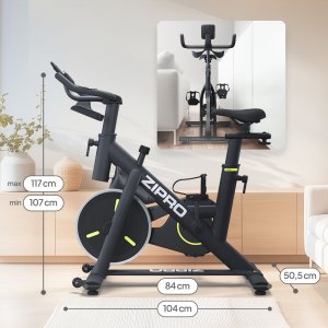 Rower stacjonarny Zipro Modo + Uchwyty do Pompek 11