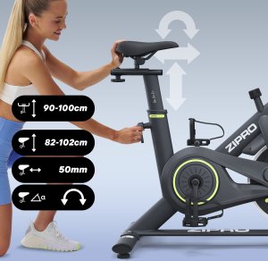 Rower stacjonarny Zipro Modo + Uchwyty do Pompek 14