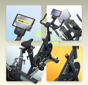 Rower stacjonarny Zipro Modo + Uchwyty do Pompek 9