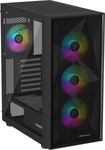 Obudowa GENESIS Obudowa GENESIS Diaxid 605 ARGB czarna (NPC-2172) + Zasilacz GENESIS Nihon 650NM Czarny 650W (NGP-2367) 4