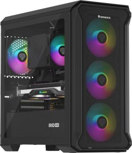 Obudowa GENESIS Obudowa GENESIS Irid 503 ARGB V2 (NPC-1559) + Zasilacz GENESIS Nihon 750NM Czarny 750W (NGP-2368) 2