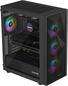 Obudowa GENESIS Obudowa GENESIS Diaxid 605 ARGB czarna (NPC-2172) + Zasilacz GENESIS Nihon 750NM Czarny 750W (NGP-2368) 6