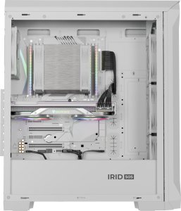 Obudowa GENESIS Obudowa GENESIS Irid 505 ARGB V2 Biała (NPC-1872) + Zasilacz GENESIS Nihon 750NM Biały 750W (NGP-2369) 12