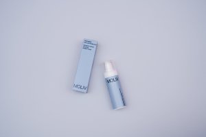 MOLIV Zestaw REGENERATE - Oleożel do mycia 150ml, Krem regenerujący 30ml i Serum do twarzy 30ml z żywymi probiotykami 4