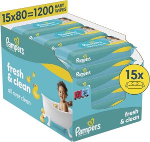 Pampers Chusteczki nawilżane FreshClean 30x80szt. 2