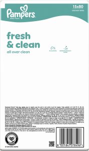 Pampers Chusteczki nawilżane FreshClean 30x80szt. 5
