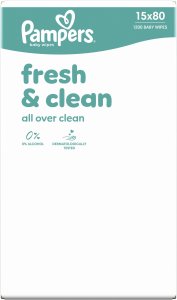 Pampers Chusteczki nawilżane FreshClean 30x80szt. 8