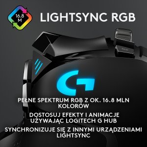 Klawiatura Logitech Klawiatura Logitech G213 Prodigy (920-008093) + Mysz Logitech G502 Hero (910-005470) 16