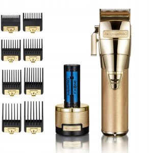 Maszynka do włosów BaBylissPRO Maszynka do włosów BaBylissPRO FXONE Gold Clipper FX899GE  + SprayFX 4W1 BBPRO 150 ML 3