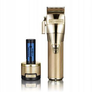 Maszynka do włosów BaBylissPRO Maszynka do włosów BaBylissPRO FXONE Gold Clipper FX899GE  + SprayFX 4W1 BBPRO 150 ML 9